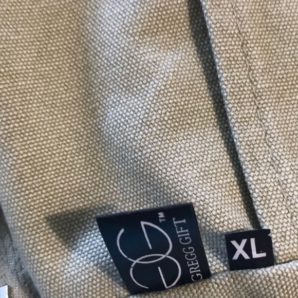 NWOT. GREGG GIFT FABRIC DISTRESSED BIBLE/BOOK BAG - Picture 4 of 4